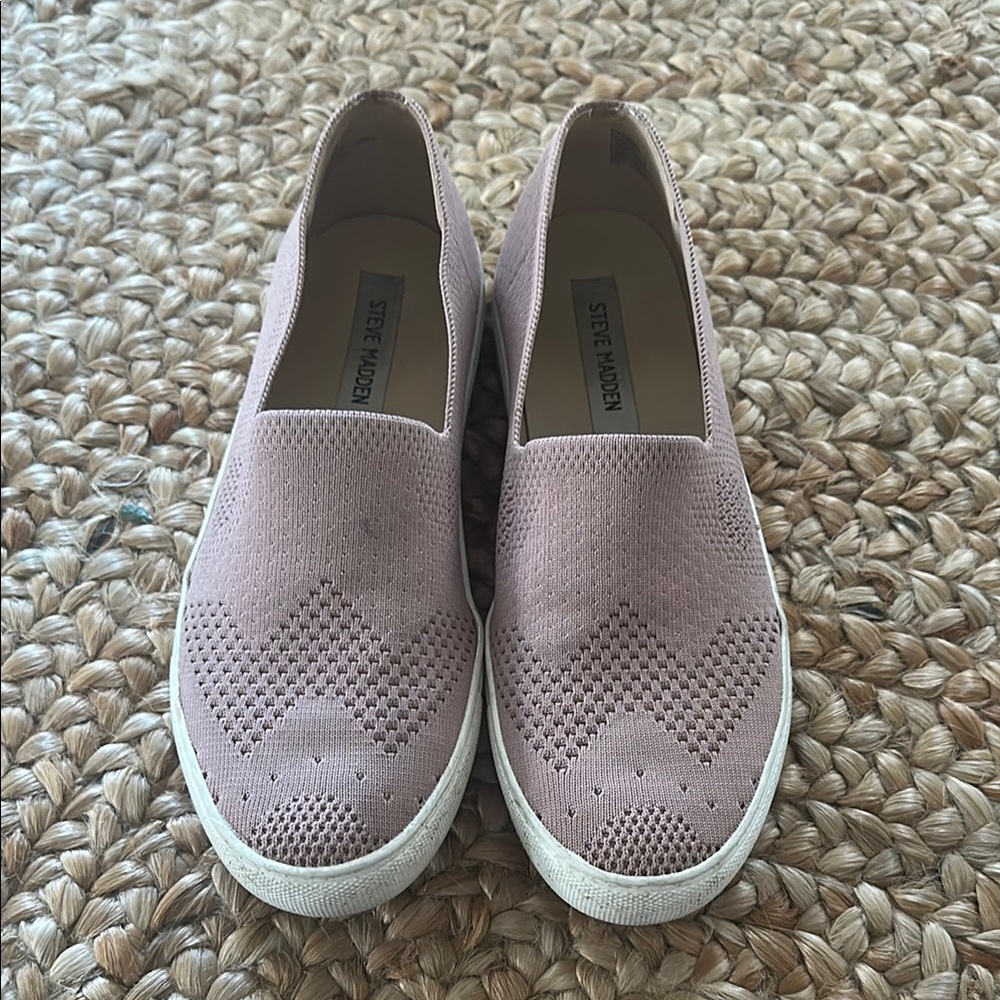 Steve Madden Women's Pink Slip-On Shoes